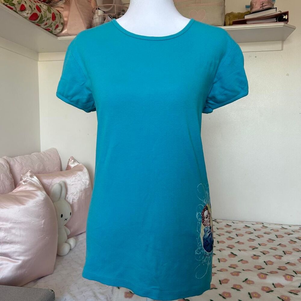 Bella-canvas Women's Blue T-shirt